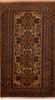 Baluch Brown Hand Knotted 36 X 63  Area Rug 100-110173 Thumb 0
