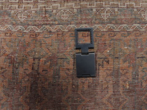 Baluch Brown Hand Knotted 32 X 60 Area Rug 100-110176 Image 11