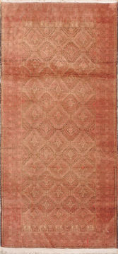 Baluch Beige Hand Knotted 2'9" X 5'7"  Area Rug 100-110179