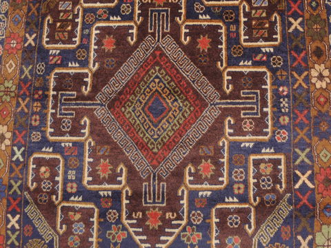 Baluch Brown Hand Knotted 310 X 68 Area Rug 100-110180 Image 5