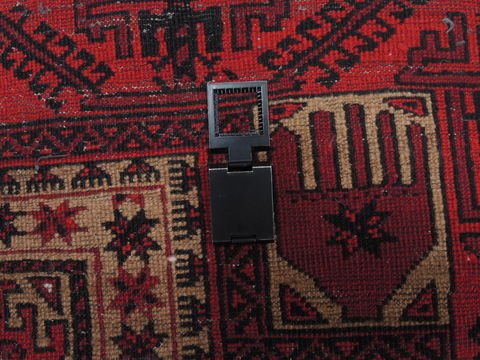 Baluch Beige Runner Hand Knotted 33 X 67 Area Rug 100-110181 Image 11