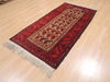 Baluch Beige Runner Hand Knotted 33 X 67  Area Rug 100-110181 Thumb 2