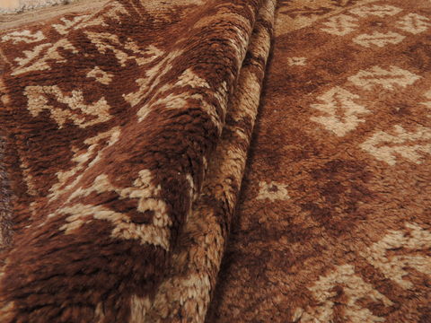 Baluch Brown Hand Knotted 39 X 69 Area Rug 100-110183 Image 9