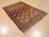 Baluch Brown Hand Knotted 39 X 69  Area Rug 100-110183 Thumb 3