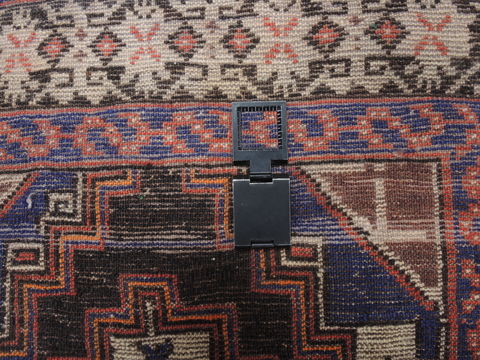 Baluch Brown Hand Knotted 311 X 62 Area Rug 100-110184 Image 11