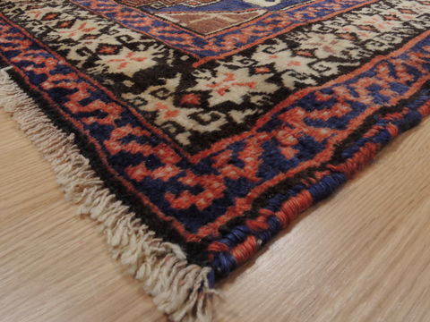 Baluch Brown Hand Knotted 311 X 62 Area Rug 100-110184 Image 8