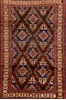 Baluch Brown Hand Knotted 311 X 62 Area Rug 100-110184 Thumb 0