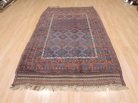 Baluch Brown Hand Knotted 43 X 82 Area Rug 100-110185 Image 5