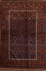 Baluch Brown Hand Knotted 43 X 82  Area Rug 100-110185 Thumb 0