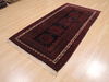 Baluch Red Hand Knotted 38 X 66  Area Rug 100-110188 Thumb 2