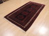 Baluch Red Hand Knotted 38 X 66 Area Rug 100-110188 Thumb 2