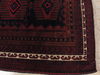 Baluch Red Hand Knotted 38 X 66  Area Rug 100-110188 Thumb 4
