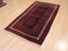 Baluch Red Hand Knotted 38 X 66 Area Rug 100-110188 Thumb 6