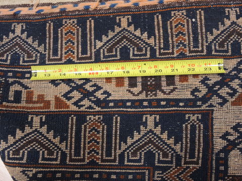 Baluch Brown Hand Knotted 39 X 66 Area Rug 100-110189 Image 10