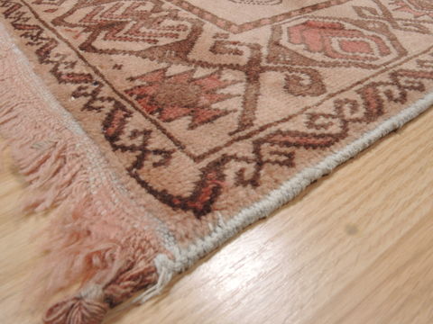 Baluch Beige Hand Knotted 33 X 60 Area Rug 100-110190 Image 4