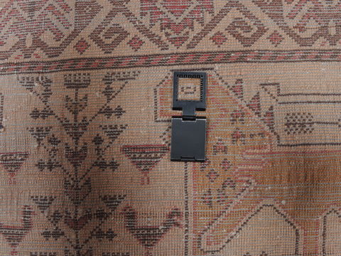 Baluch Beige Hand Knotted 33 X 60 Area Rug 100-110190 Image 7