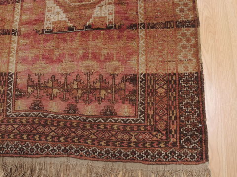 Baluch Brown Hand Knotted 35 X 60 Area Rug 100-110192 Image 4