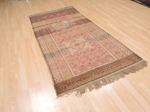 Baluch Brown Hand Knotted 35 X 60 Area Rug 100-110192 Image 6