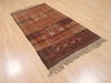 Baluch Brown Hand Knotted 35 X 60  Area Rug 100-110192 Thumb 3