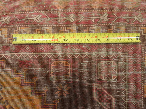 Baluch Yellow Hand Knotted 35 X 59 Area Rug 100-110195 Image 5