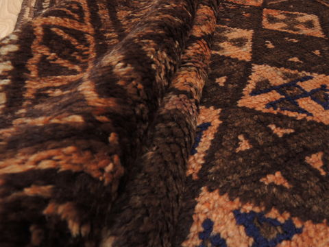 Baluch Brown Hand Knotted 45 X 76 Area Rug 100-110196 Image 10