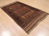 Baluch Brown Hand Knotted 45 X 76  Area Rug 100-110196 Thumb 3