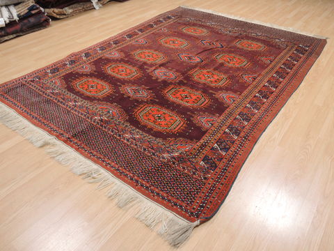 Baluch Red Hand Knotted 64 X 94 Area Rug 100-110198 Image 12