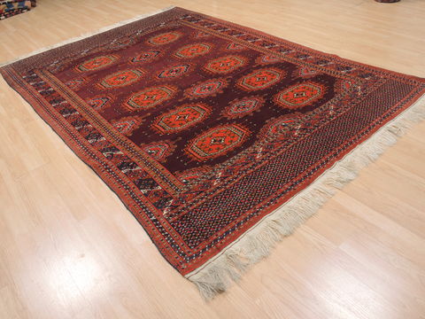 Baluch Red Hand Knotted 64 X 94 Area Rug 100-110198 Image 13