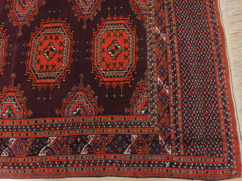 Baluch Red Hand Knotted 64 X 94 Area Rug 100-110198 Image 14