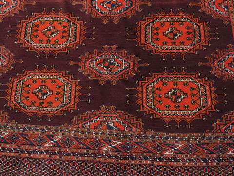 Baluch Red Hand Knotted 64 X 94 Area Rug 100-110198 Image 1