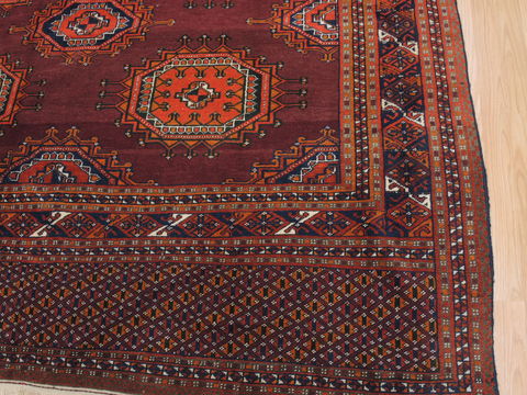 Baluch Red Hand Knotted 64 X 94 Area Rug 100-110198 Image 3