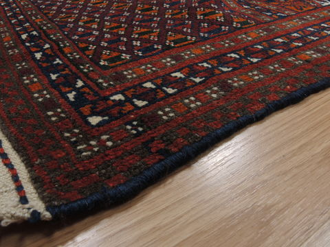 Baluch Red Hand Knotted 64 X 94 Area Rug 100-110198 Image 6
