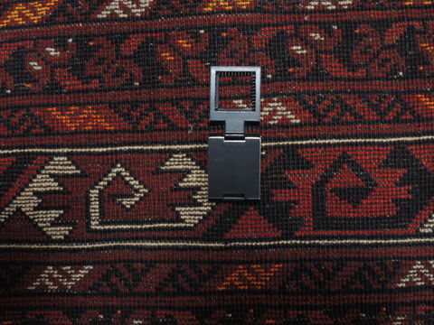Baluch Red Hand Knotted 65 X 102 Area Rug 100-110199 Image 14