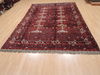 Baluch Red Hand Knotted 65 X 102 Area Rug 100-110199 Thumb 1