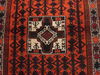 Baluch Orange Hand Knotted 35 X 61  Area Rug 100-110202 Thumb 6