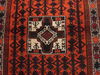Baluch Orange Hand Knotted 35 X 61 Area Rug 100-110202 Thumb 6