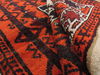 Baluch Orange Hand Knotted 35 X 61  Area Rug 100-110202 Thumb 7