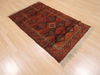 Baluch Brown Hand Knotted 30 X 47  Area Rug 100-110203 Thumb 5