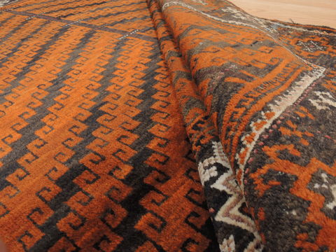 Baluch Brown Hand Knotted 41 X 63 Area Rug 100-110205 Image 9