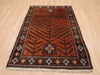 Baluch Brown Hand Knotted 41 X 63  Area Rug 100-110205 Thumb 1