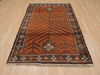 Baluch Brown Hand Knotted 41 X 63  Area Rug 100-110205 Thumb 7