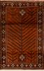 Baluch Brown Hand Knotted 41 X 63  Area Rug 100-110205 Thumb 0