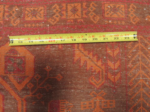 Baluch Brown Hand Knotted 38 X 63 Area Rug 100-110206 Image 10