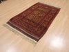 Baluch Brown Hand Knotted 37 X 51 Area Rug 100-110207 Thumb 2