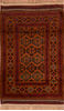 Baluch Brown Hand Knotted 37 X 51  Area Rug 100-110207 Thumb 0