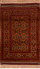 Baluch Brown Hand Knotted 37 X 51 Area Rug 100-110207 Thumb 0