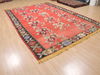 Kilim Red Hand Knotted 75 X 110 Area Rug 100-110210 Thumb 3