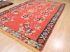 Kilim Red Hand Knotted 75 X 110  Area Rug 100-110210 Thumb 7