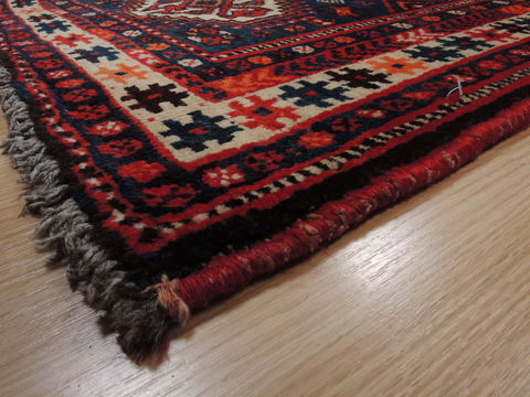 Shiraz Red Hand Knotted 610 X 99 Area Rug 100-110212 Image 13