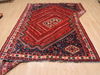 Shiraz Red Hand Knotted 610 X 99  Area Rug 100-110212 Thumb 15